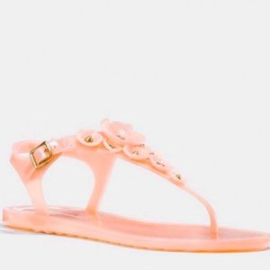 New Coach Jelly sandals size 7